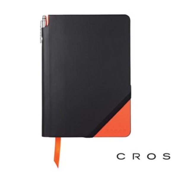 Cross Journal with Pen | Black and Orange - Picture 5 of 8